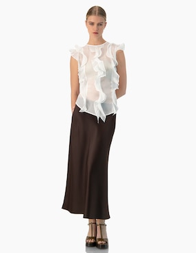 Blusa Ivonne sin manga para mujer