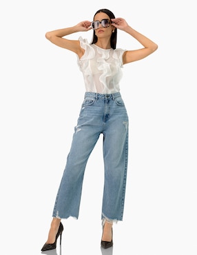 Blusa Ivonne sin manga para mujer