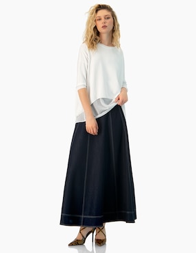 Blusa Ivonne manga 3/4 para mujer