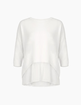 Blusa Ivonne manga 3/4 para mujer
