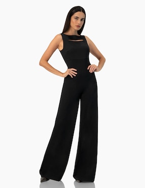 Jumpsuit Ivonne estampado liso para mujer
