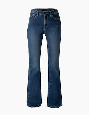 Jeans acampanado straight Ivonne para mujer