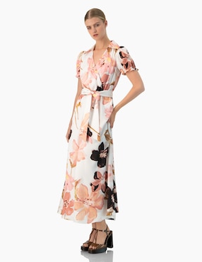 Vestido maxi de fiesta Ivonne escote V