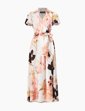 Vestido maxi de fiesta Ivonne escote V