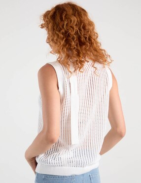 Suéter Ann Taylor cuello polo para mujer