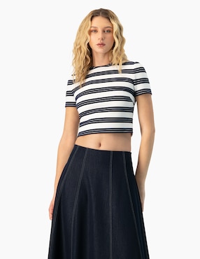 Blusa Ivonne manga corta para mujer