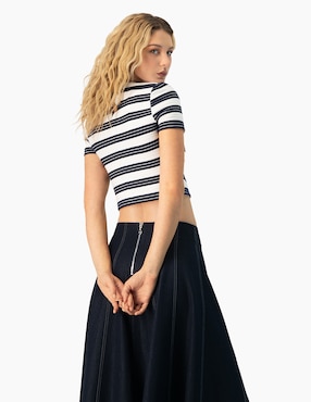 Blusa Ivonne manga corta para mujer