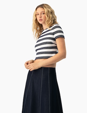 Blusa Ivonne manga corta para mujer