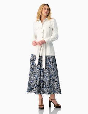 Gabardina con bolsillos Ivonne para mujer