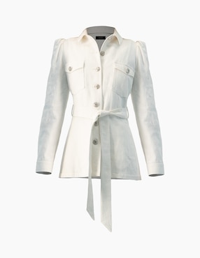 Gabardina con bolsillos Ivonne para mujer