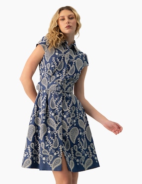 Vestido arriba de la rodilla casual Ivonne para mujer