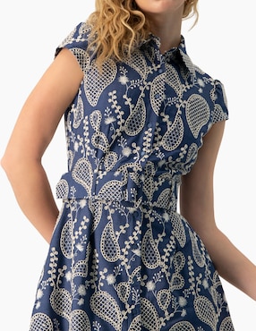 Vestido arriba de la rodilla casual Ivonne para mujer