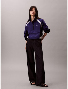 Chamarra rompevientos calvin klein impermeable para mujer