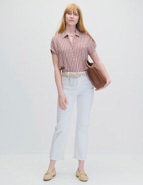 Blusa Julio Marsella manga corta para mujer