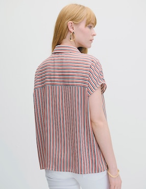 Blusa Julio Marsella manga corta para mujer