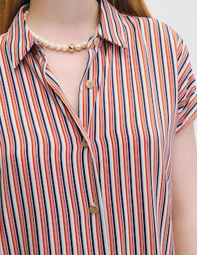 Blusa Julio Marsella manga corta para mujer