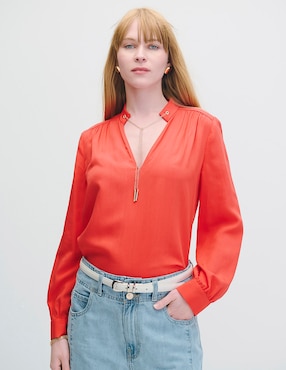 Blusa manga larga Julio para mujer