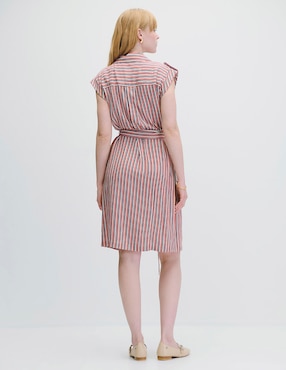 Vestido a la rodilla casual Julio Marsella para mujer