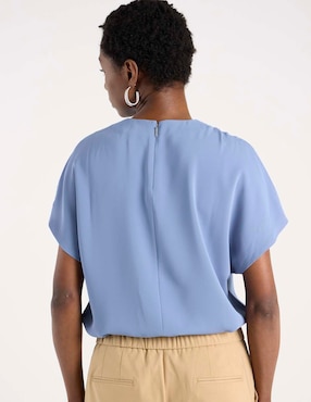 Blusa Calvin Klein manga corta para mujer