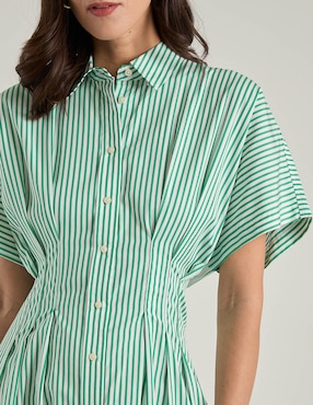 Vestido midi casual Lauren Ralph Lauren para mujer