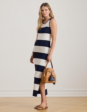 Vestido largo casual Lauren Ralph Lauren para mujer