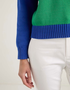 Suéter Lauren Ralph Lauren cuello redondo para mujer