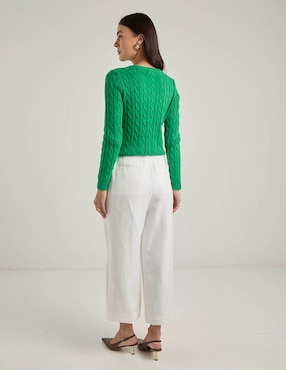 Pantalón Lauren Ralph Lauren amplio para mujer