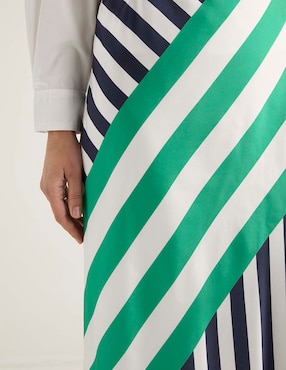 Falda midi Lauren Ralph Lauren a la cintura