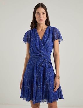 Vestido corto casual Lauren Ralph Lauren para mujer