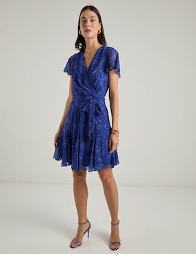 Vestido corto casual Lauren Ralph Lauren para mujer