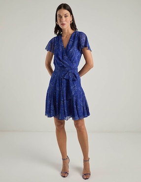 Vestido corto casual Lauren Ralph Lauren para mujer