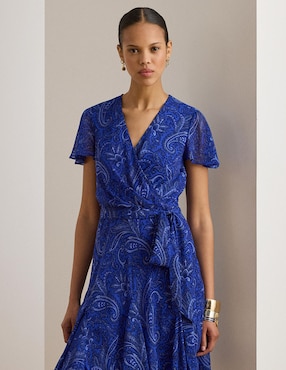 Vestido corto casual Lauren Ralph Lauren para mujer