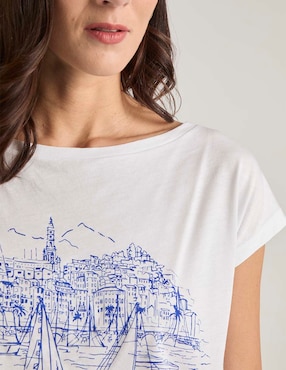 Blusa Lauren Ralph Lauren manga corta para mujer