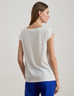 Blusa Lauren Ralph Lauren manga corta para mujer