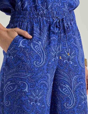 Pantalón relaxed Lauren Petite wide leg para mujer