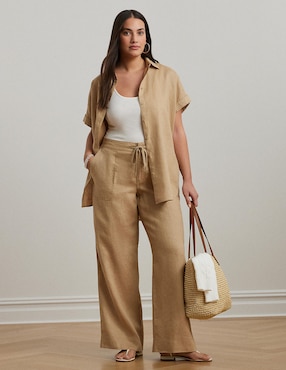 Pantalón easy pant Lauren Plus amplio para mujer