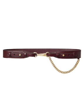 Cinturón Lauren Ralph Lauren de piel para mujer