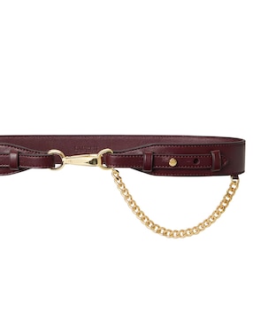 Cinturón Lauren Ralph Lauren de piel para mujer