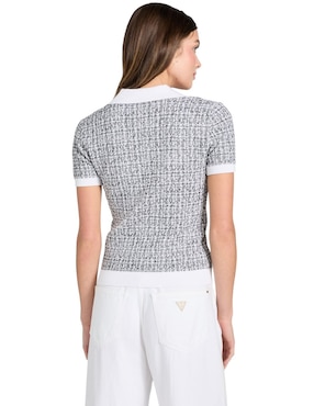 Blusa Guess manga corta para mujer