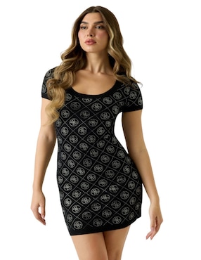 Vestido corto casual Guess para mujer
