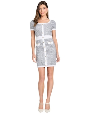 Vestido corto casual Guess para mujer