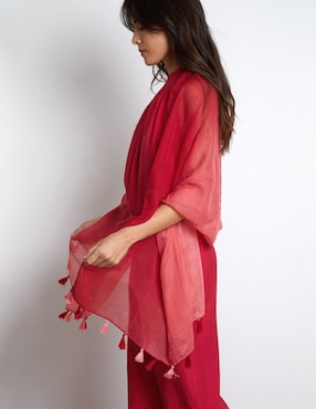 Pasmina Trucco con estampado degradado para mujer