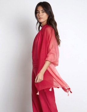 Pasmina Trucco con estampado degradado para mujer