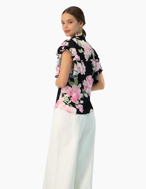 Blusa Ivonne manga corta para mujer