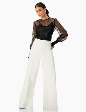 Blusa Ivonne manga larga para mujer