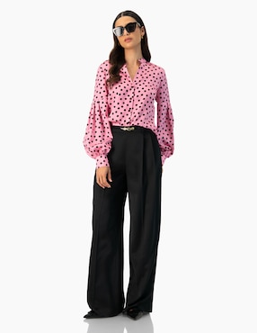 Pantalón coulotte Ivonne amplio para mujer