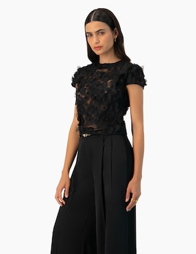 Blusa Ivonne manga corta para mujer
