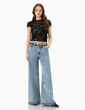 Blusa Ivonne manga corta para mujer