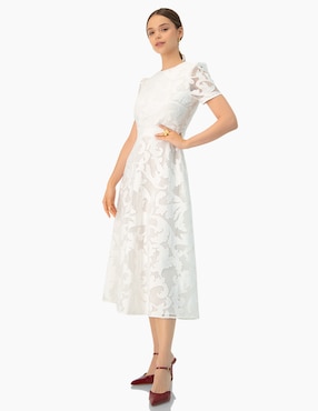 Vestido midi casual Ivonne para mujer
