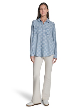 Blusa Dkny Jeans manga larga para mujer
